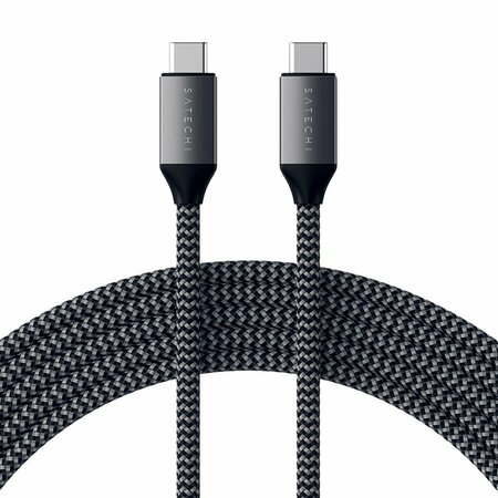 SATECHI Usb C To Usb C 100w Cable 6.5ft, Space Gray ST-TCC2MM